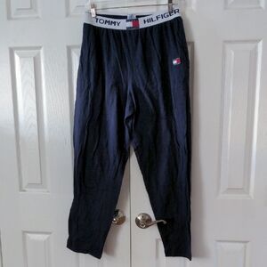 Like NEW Y2k Tommy Hilfiger Men's Dark Blue Joggers